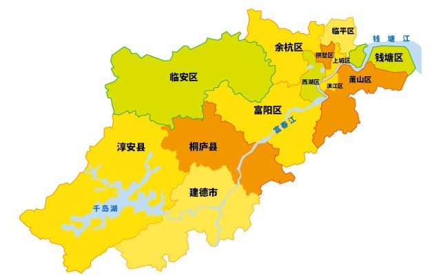 杭州最新行政区划图，一段友情与家的温馨旅程的启程点